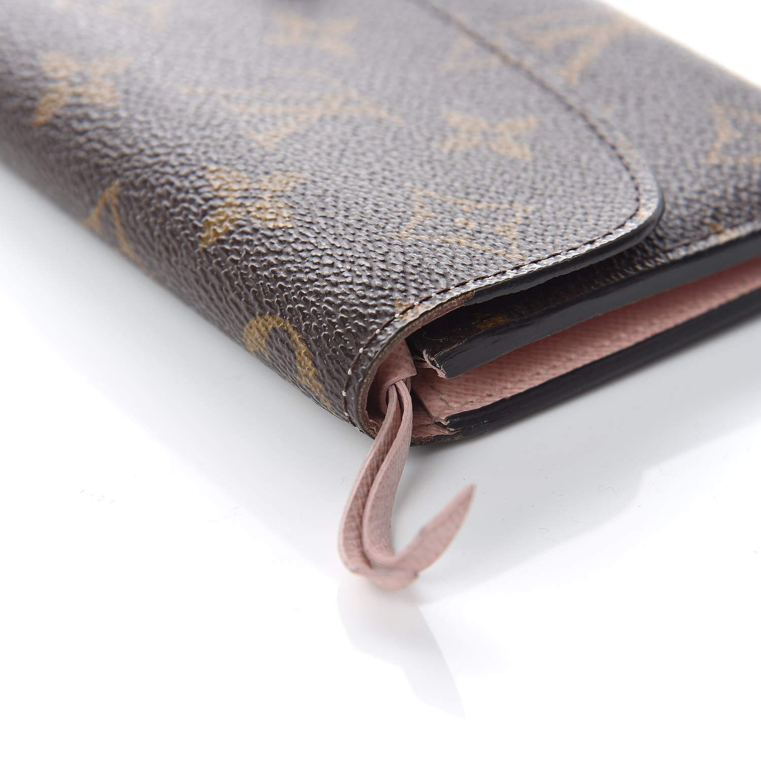 Louis Vuitton Monogram Emilie Wallet Rose Ballerine 11 of 12