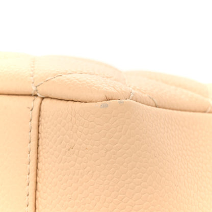 Chanel Caviar Quilted Grand Shopping Tote GST Beige Clair 15 of 16