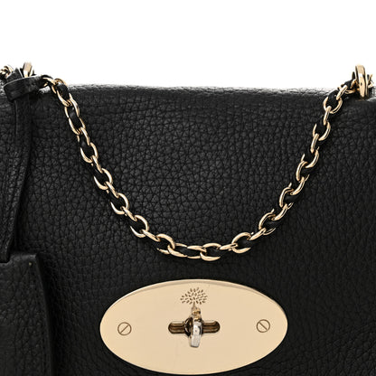 Mulberry Glossy Goatskin Small Lily Flap Black 7 of 16