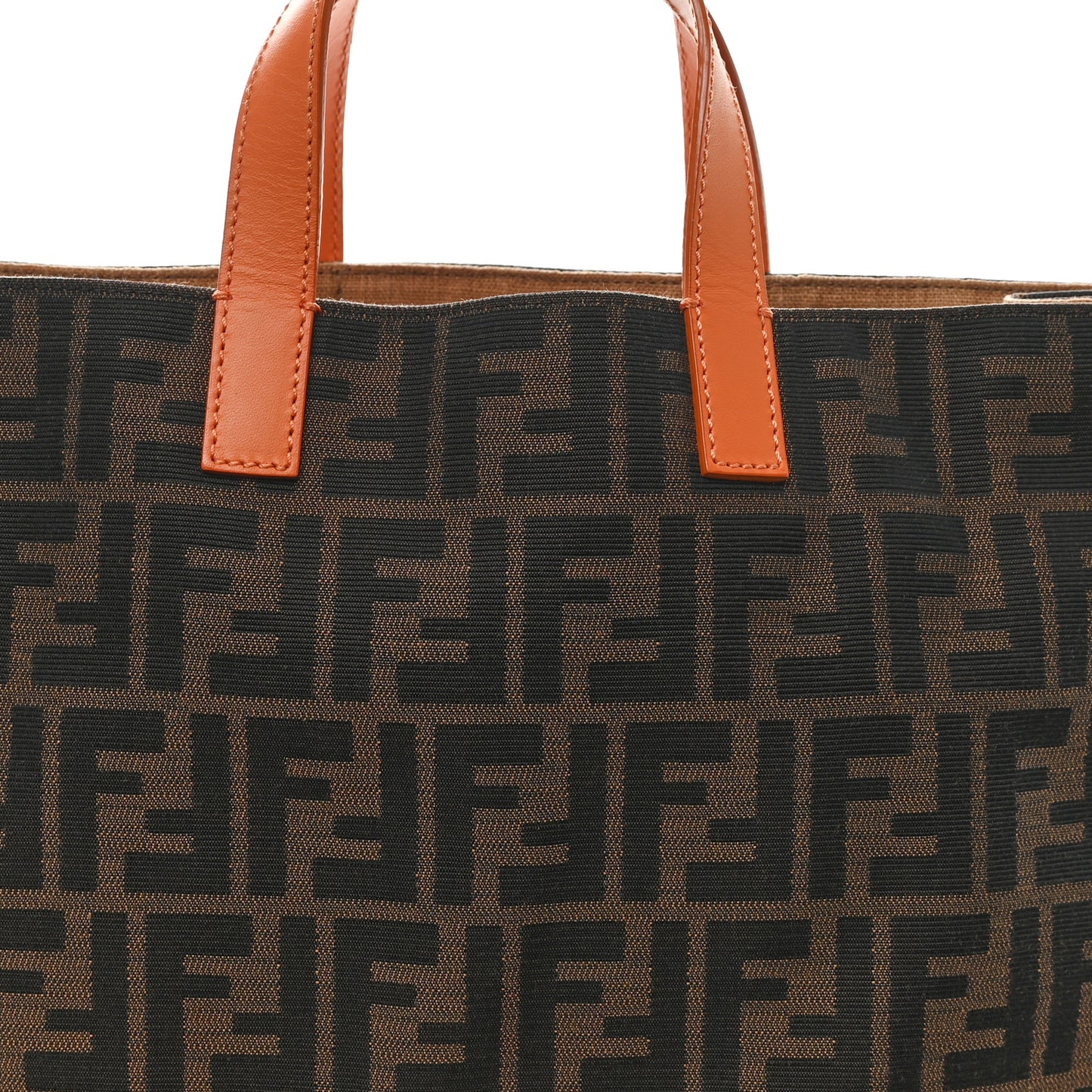 Zucca Special Shopping Tote Tobacco Orange