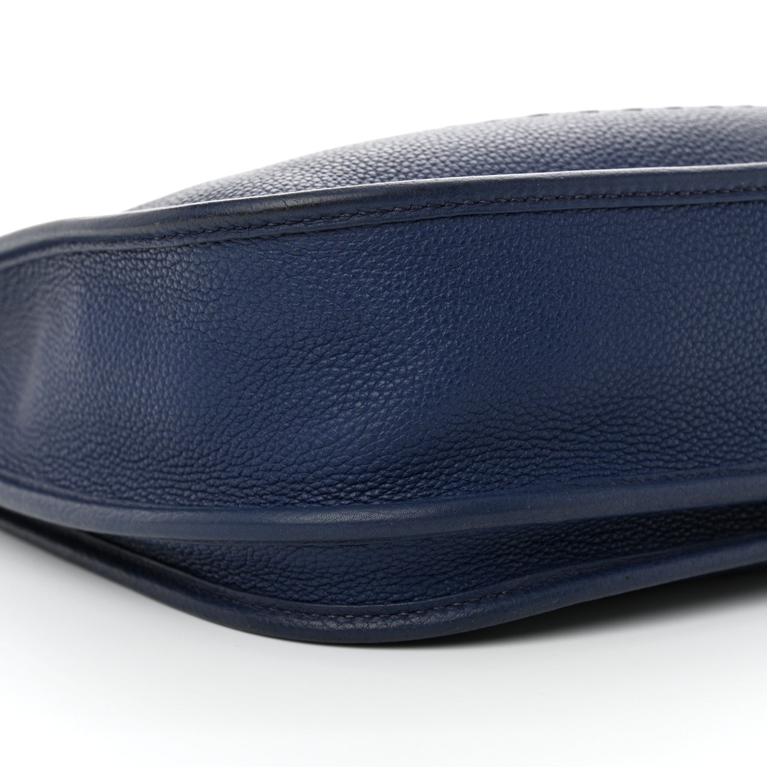Hermes Taurillon Clemence EVELYNE III PM Bleu Encre 9 of 13