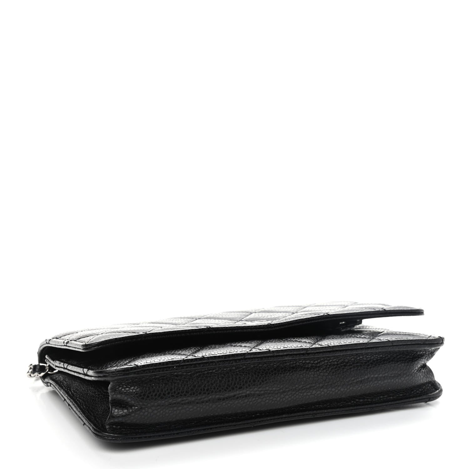 Chanel Caviar Quilted Wallet On Chain WOC Black 4 of 10