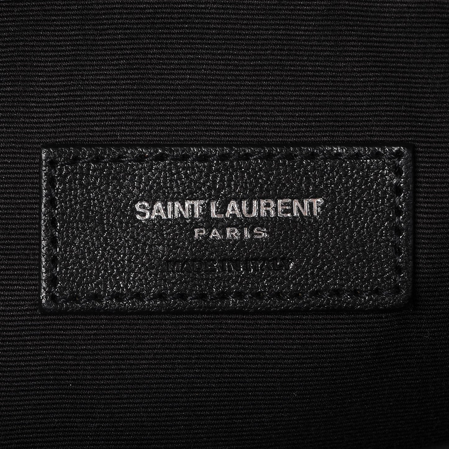 Sheepskin Mini Love Appliqué City Backpack Black