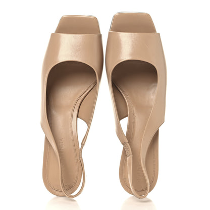 Bottega Veneta Nappa Slingback Knot Sandals 38 Cipria 2 of 9