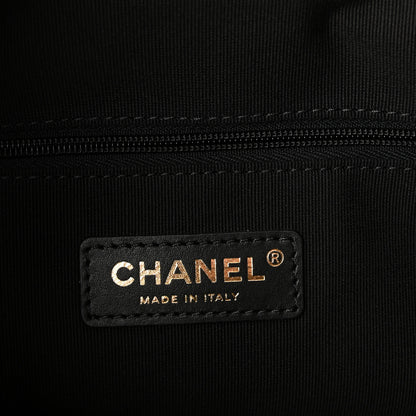Chanel Calfskin Quilted Small Coco Base Shopping Bag Black 6 of 10
