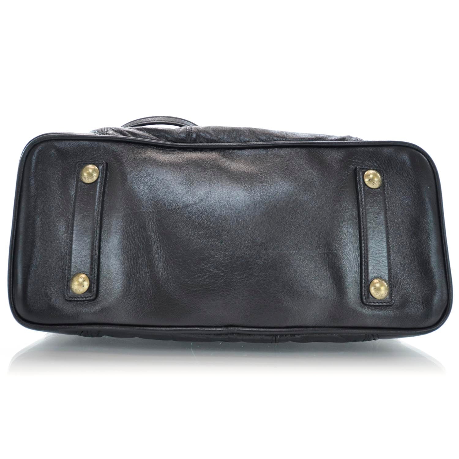 Louis Vuitton Lambskin Riveting Black 6 of 12