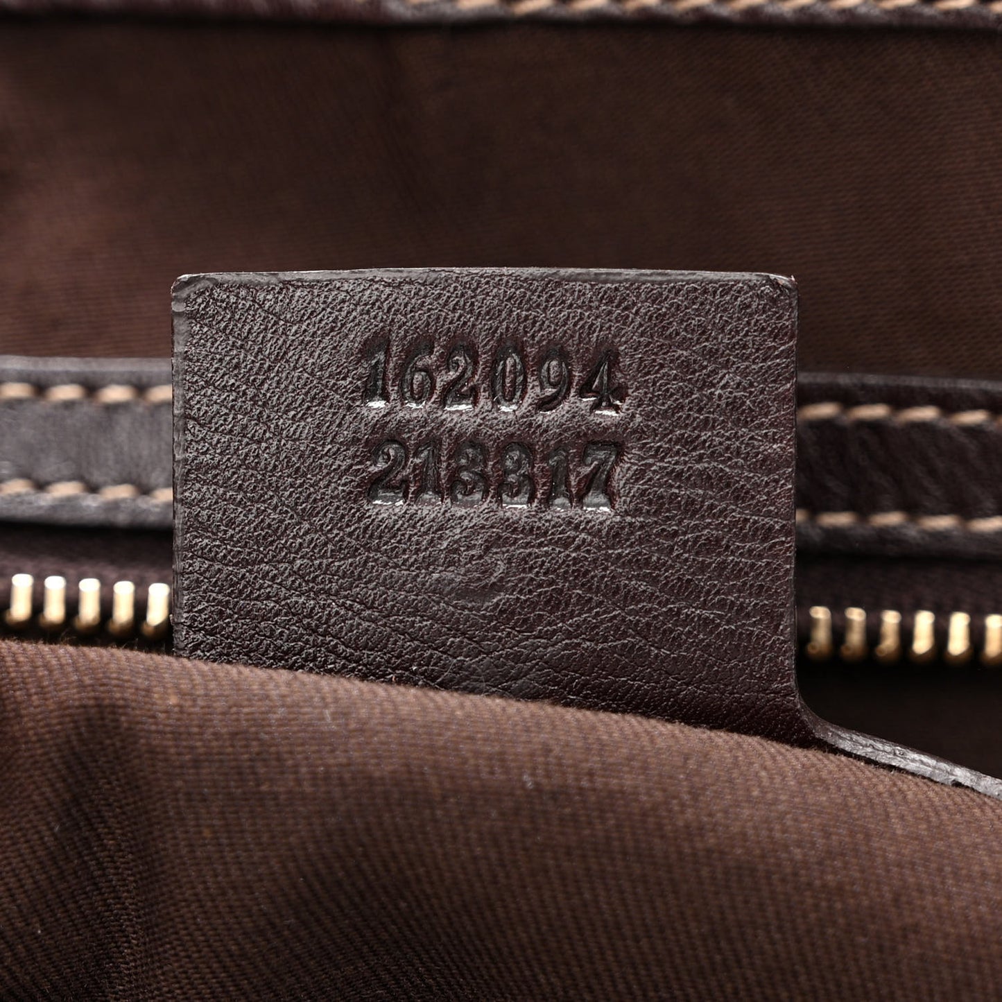 Calfskin Medium Britt Tote Dark Brown