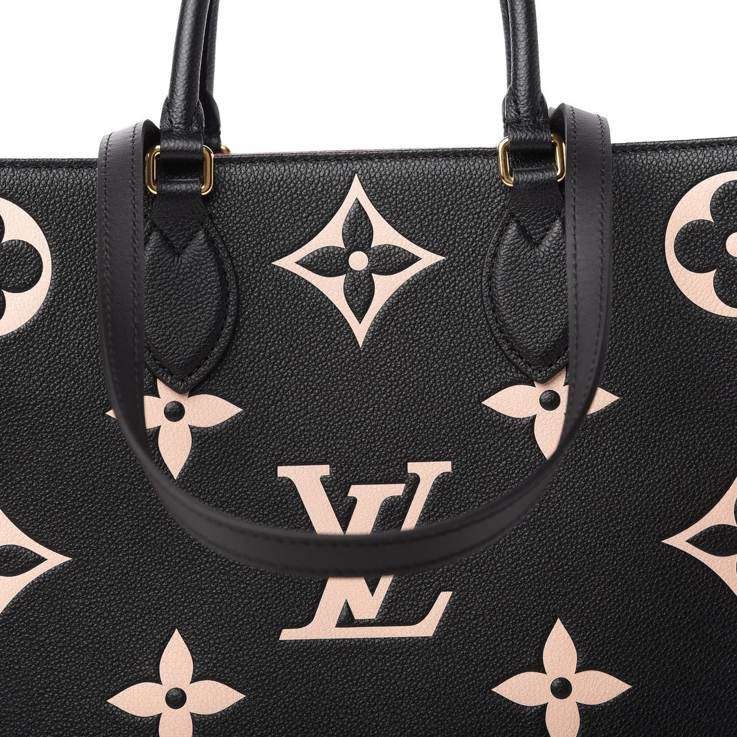 Empreinte Monogram Giant Onthego MM Black Beige