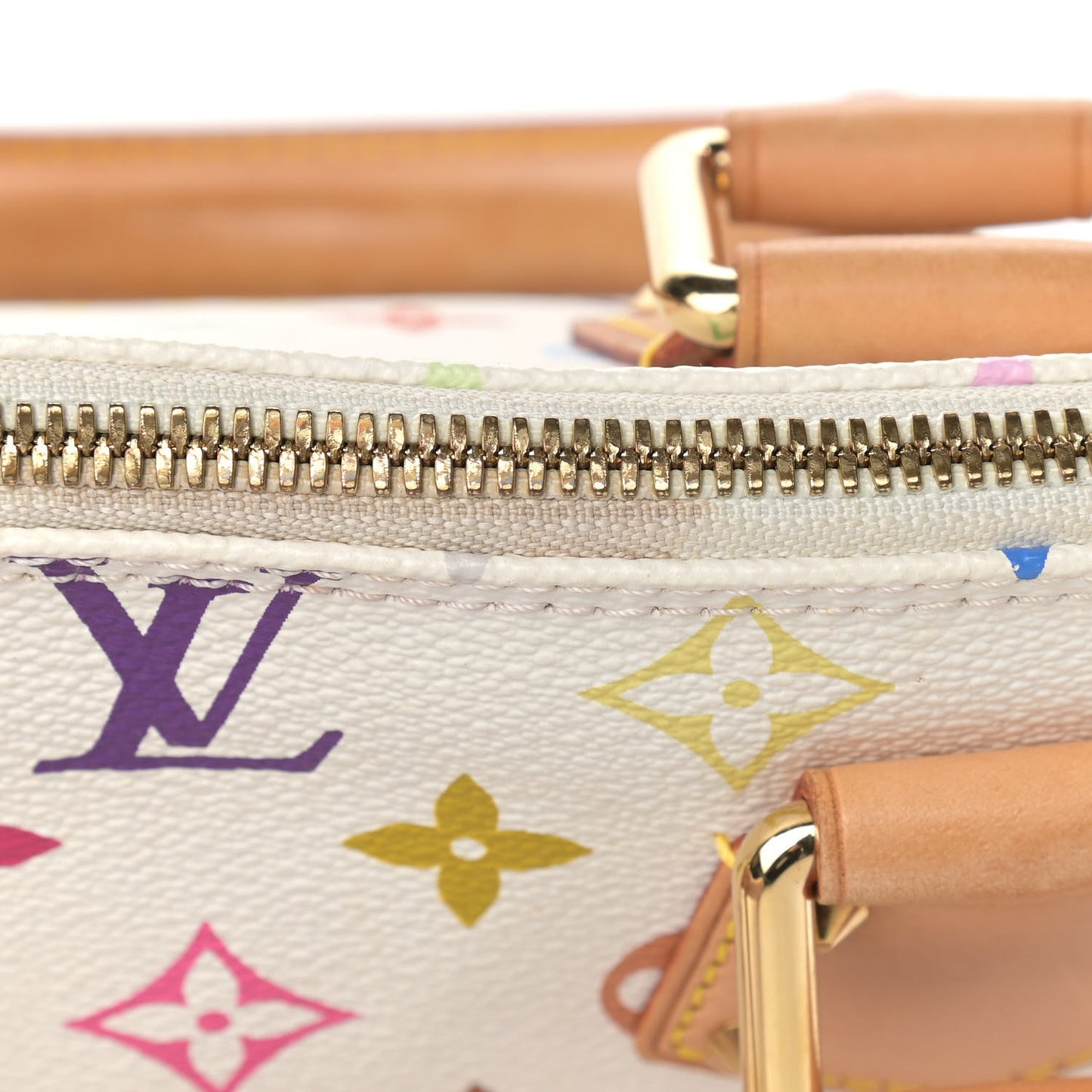 Monogram Multicolor Alma White
