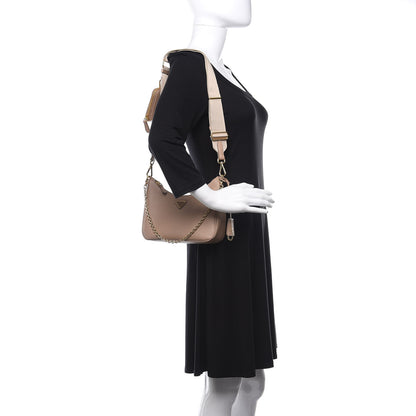 Prada Saffiano Re-Edition 2005 Shoulder Bag Cammeo Beige 2 of 12