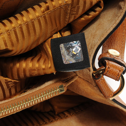 Fendi Textured Calfskin Medium 2Jours Tote Honey 8 of 9