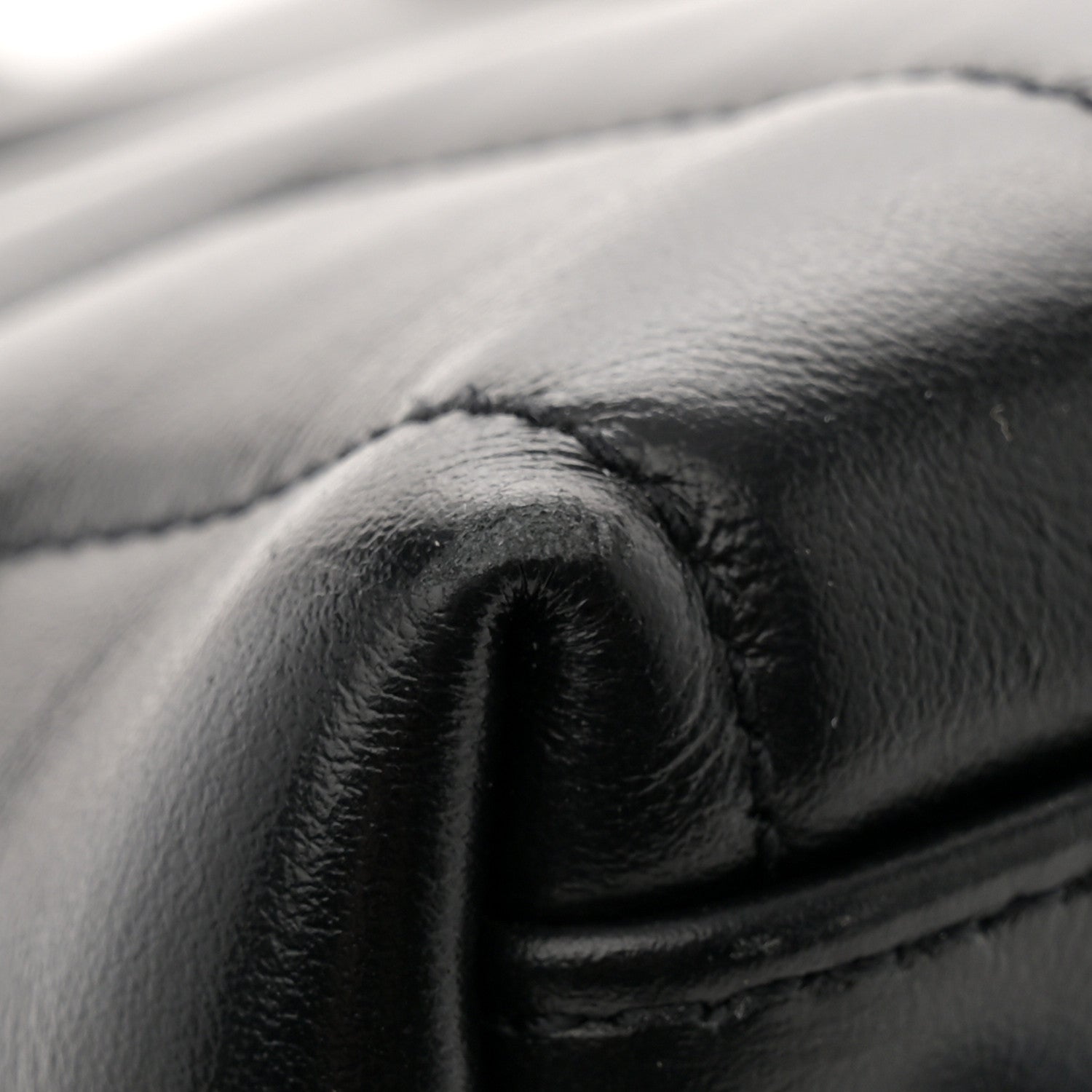 Saint Laurent Calfskin Y Quilted Monogram Large Loulou Shopper Black 11 of 11