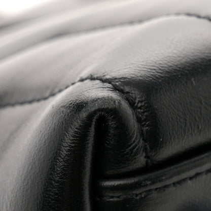 Saint Laurent Calfskin Y Quilted Monogram Large Loulou Shopper Black 11 of 11