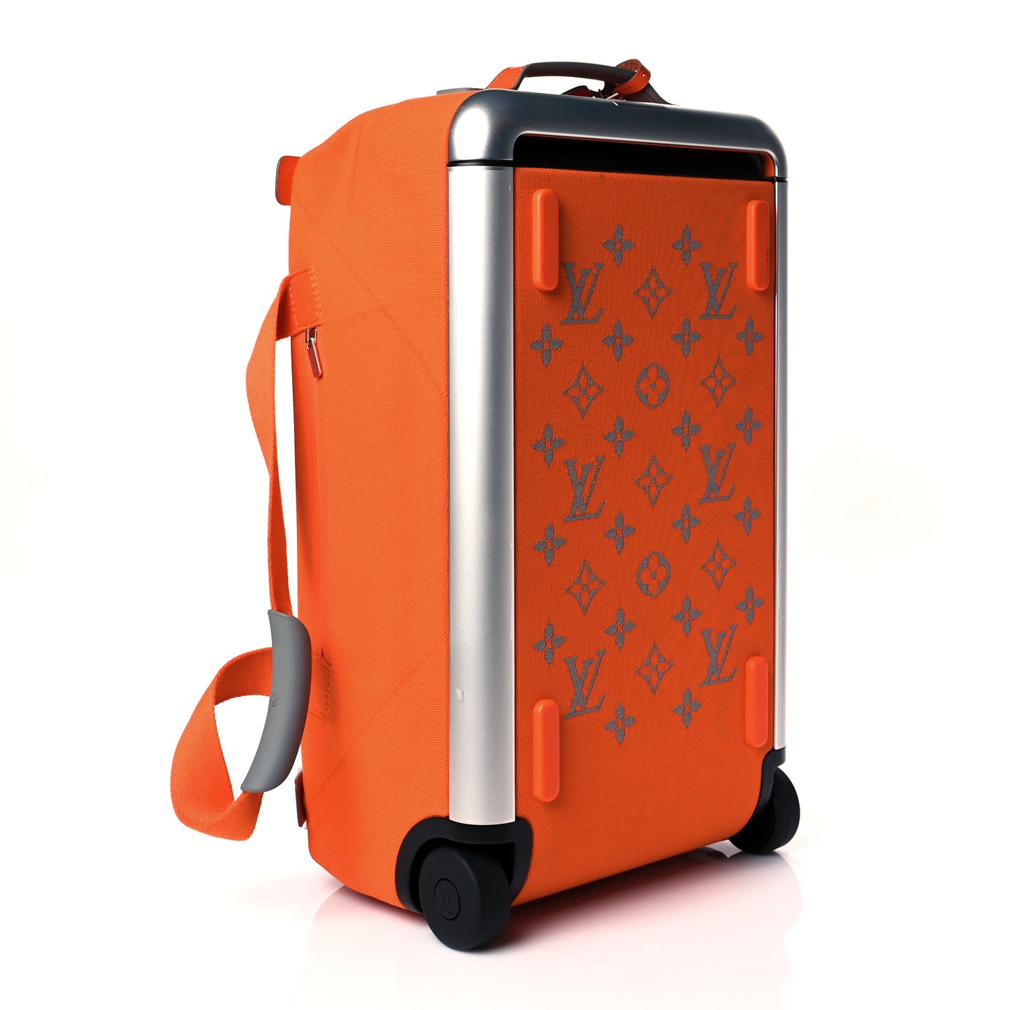 Knit Monogram Horizon Soft Duffle 55 Orange