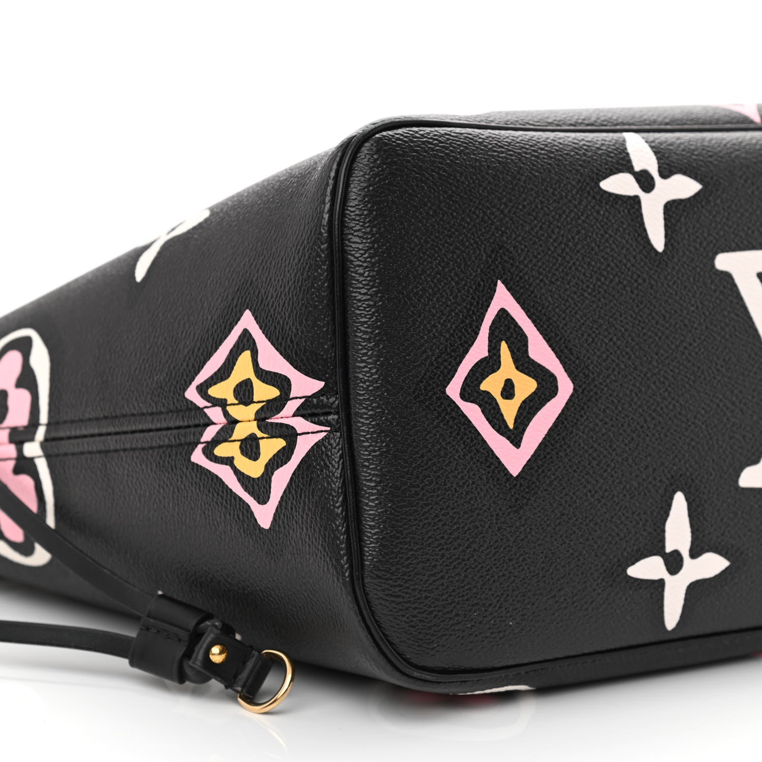 Louis Vuitton Monogram Giant Wild At Heart Neverfull MM Black 10 of 12