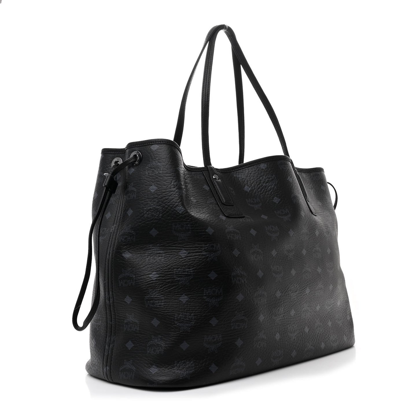 Visetos Large Liz Reversible Shopper Tote Black