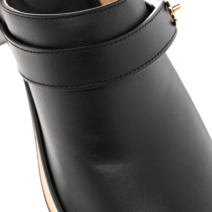 Chanel Calfskin CC Turn Lock Clogs 41 Black 10 of 10