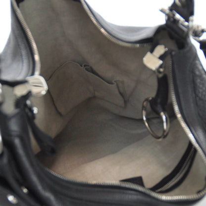 Gucci Leather Icon Bit Hobo Black 6 of 8