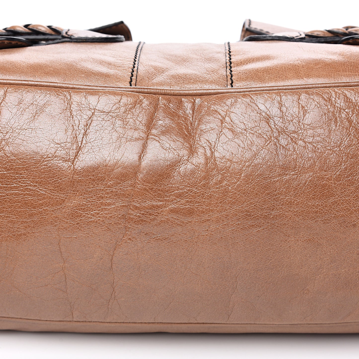 Calfskin Large Histoire Brown