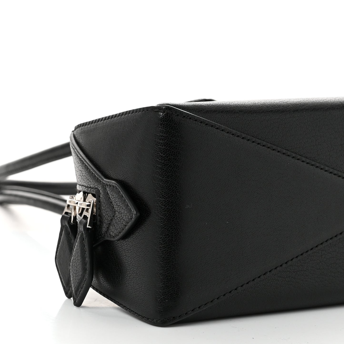 Goatskin Medium Le Teckel Bag Black