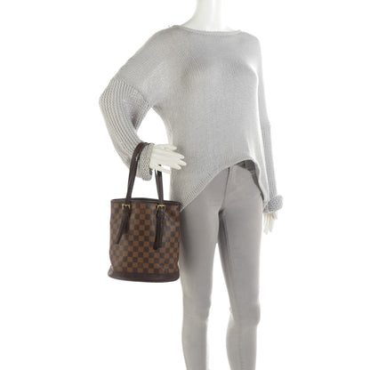 Louis Vuitton Damier Ebene Marais Bucket 23 2 of 13