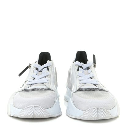 Fendi Nylon Suede Transparent Fendi Flow Low Top Sneakers 36 White 2 of 16