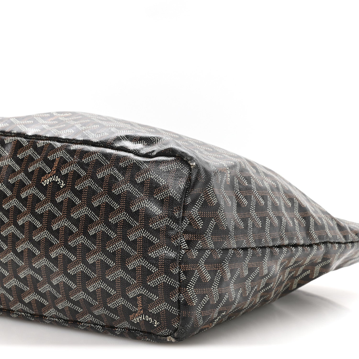 Goyard Goyardine Saint Louis PM Black Gold 10 of 12