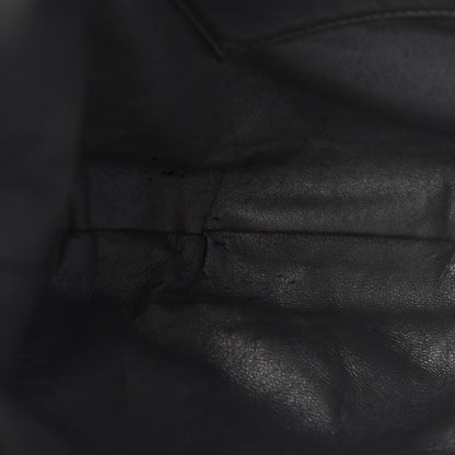 Chanel Glazed Caviar Modern Chain Hobo Black 13 of 15
