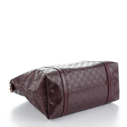 Gucci Imprime Monogram Medium Joy Tote Bordeaux 4 of 8