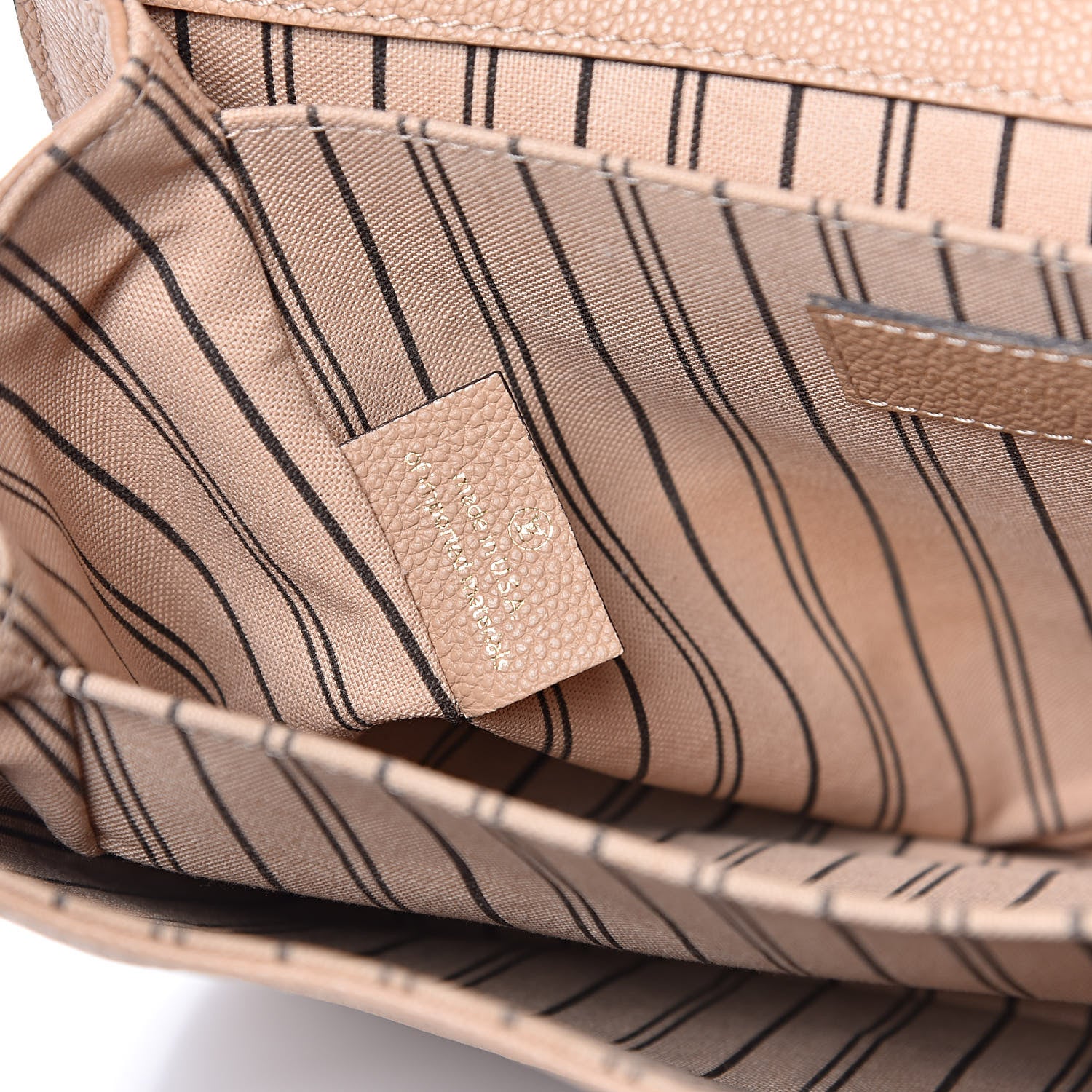 Louis Vuitton Empreinte Pochette Metis Papyrus 7 of 15