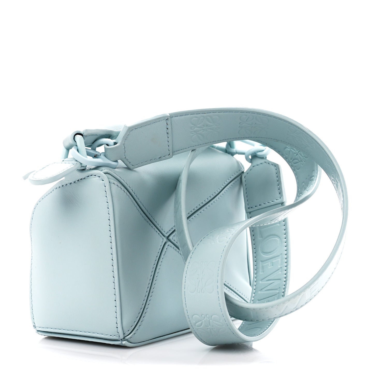 Calfskin Mini Puzzle Bag Iceberg