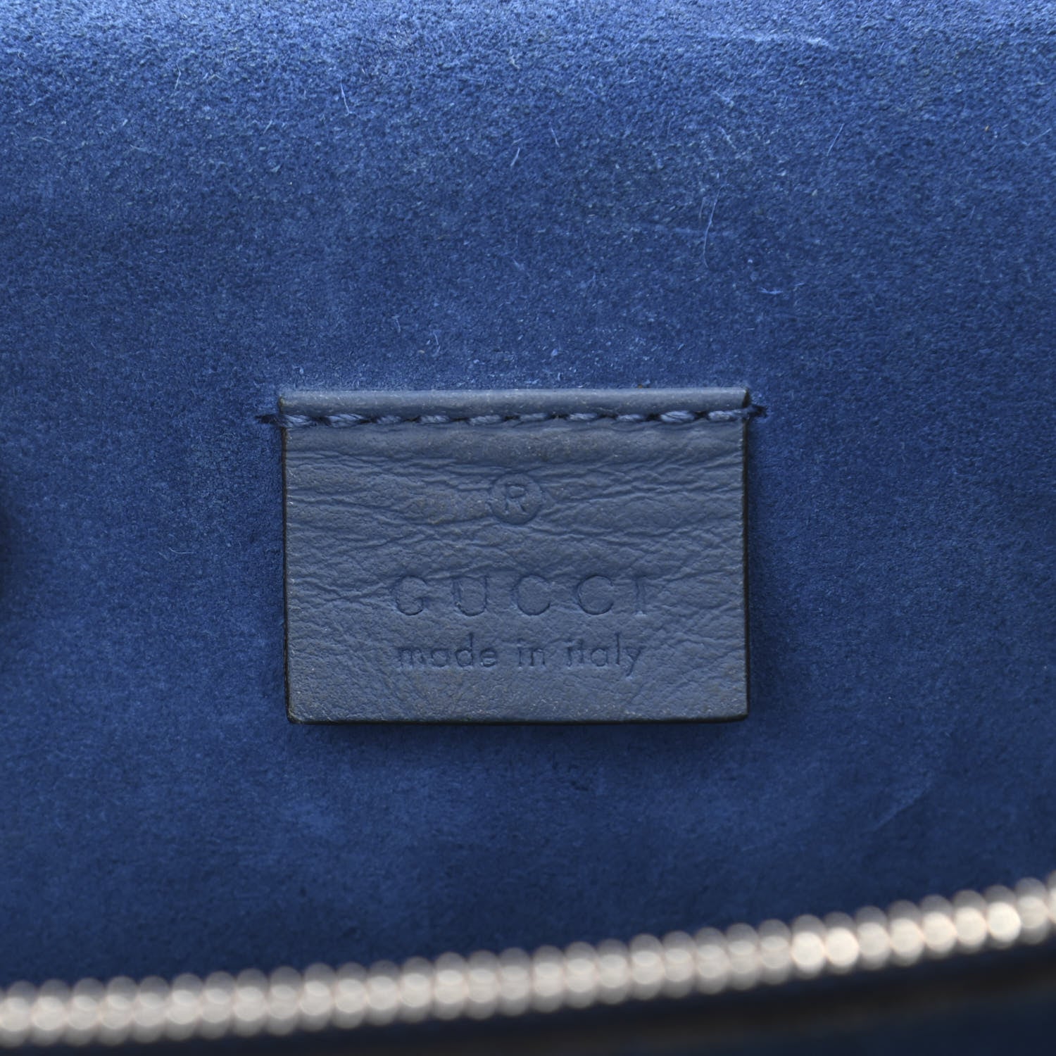 Gucci GG Supreme Monogram Blooms Small Dionysus Shoulder Bag Beige Navy Vintage Blue 6 of 12