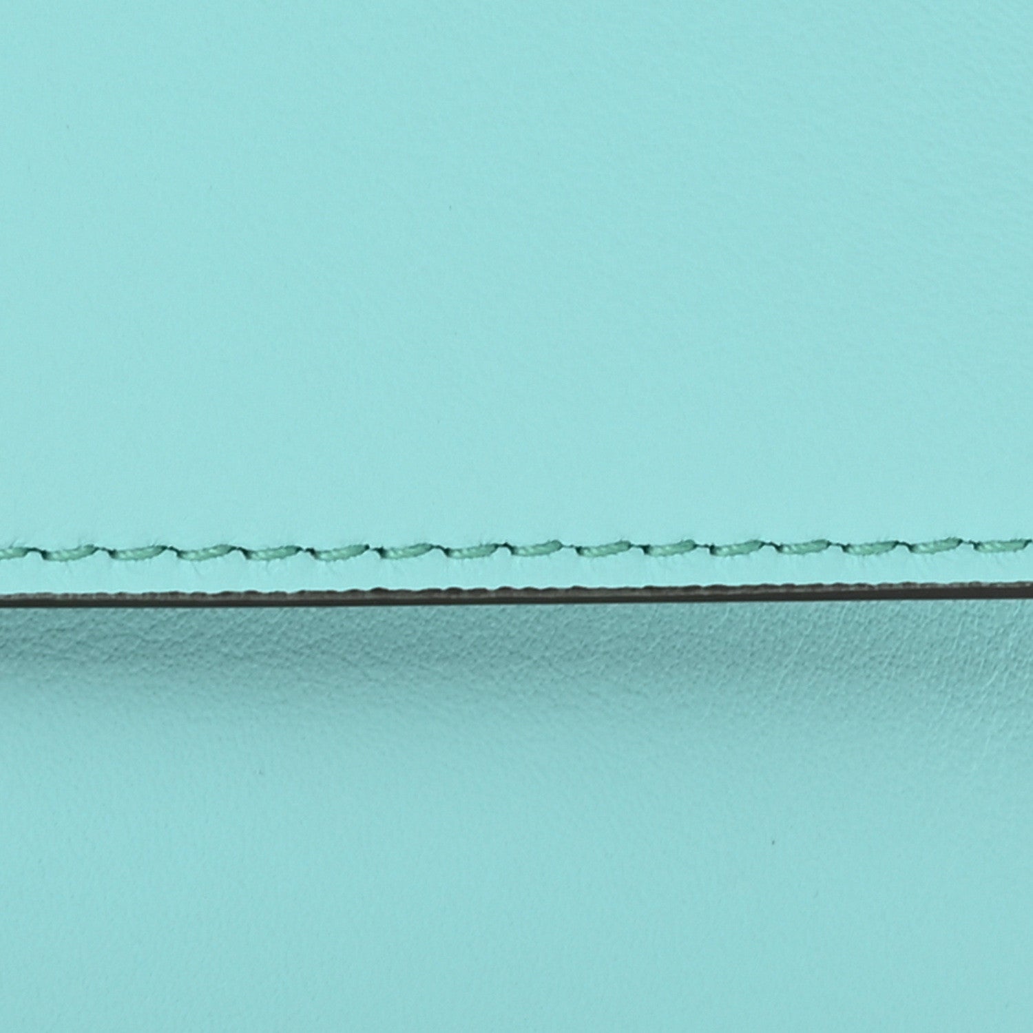 Fendi X TIFFANY Nappa Silver Baguette Blue Tiffany Silver 9 of 11