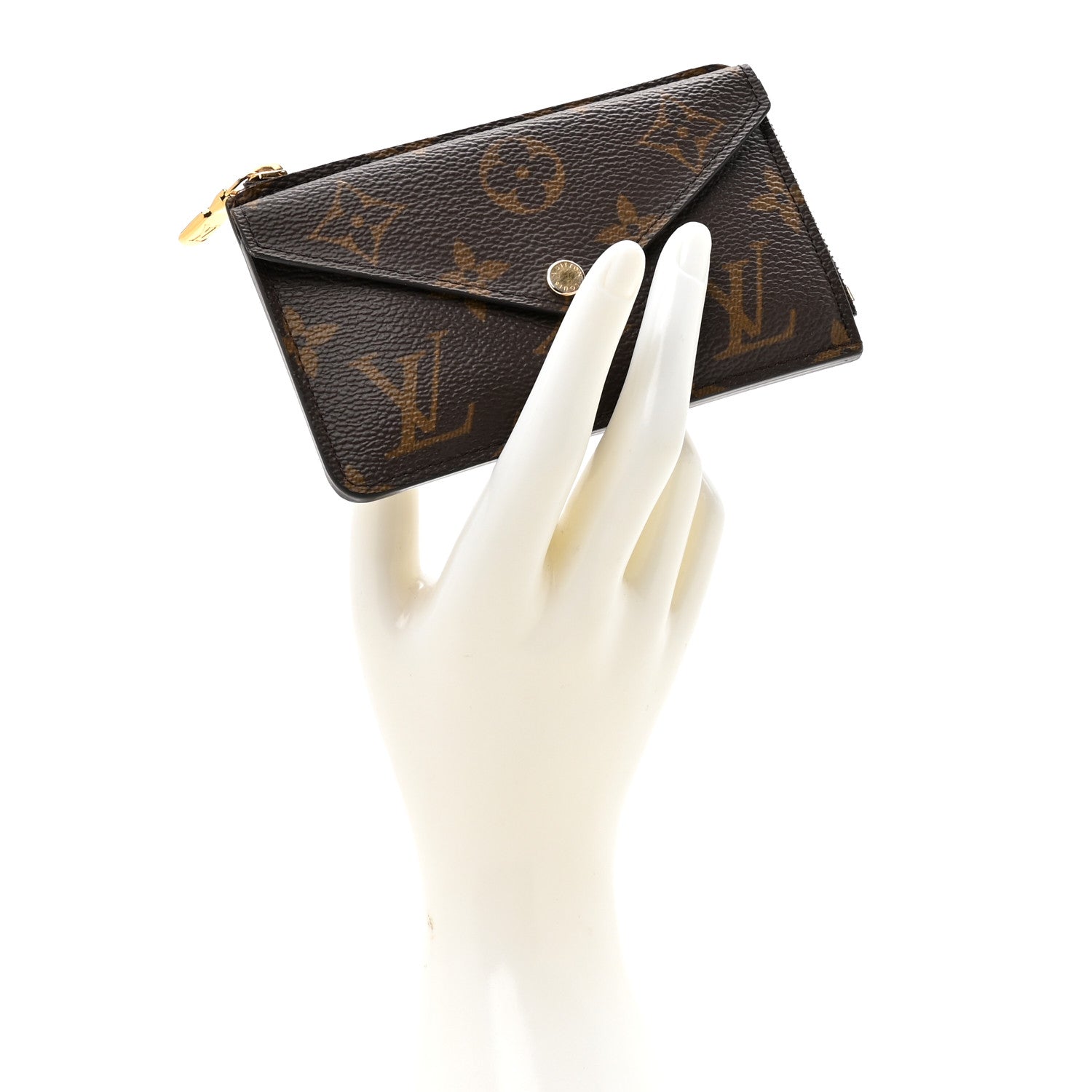Louis Vuitton Monogram Recto Verso Card Holder Black 2 of 10