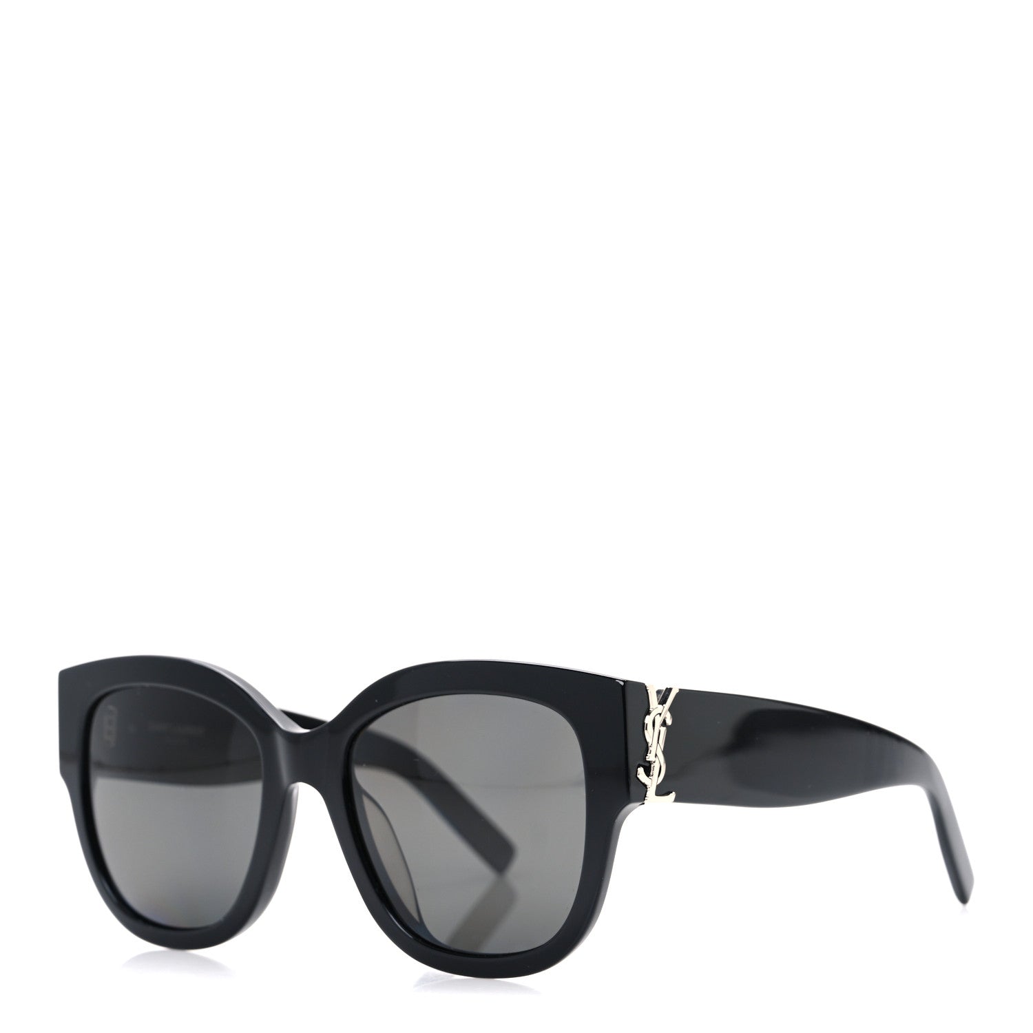 Saint Laurent Acetate Sunglasses SL M95 F Black 1 of 7