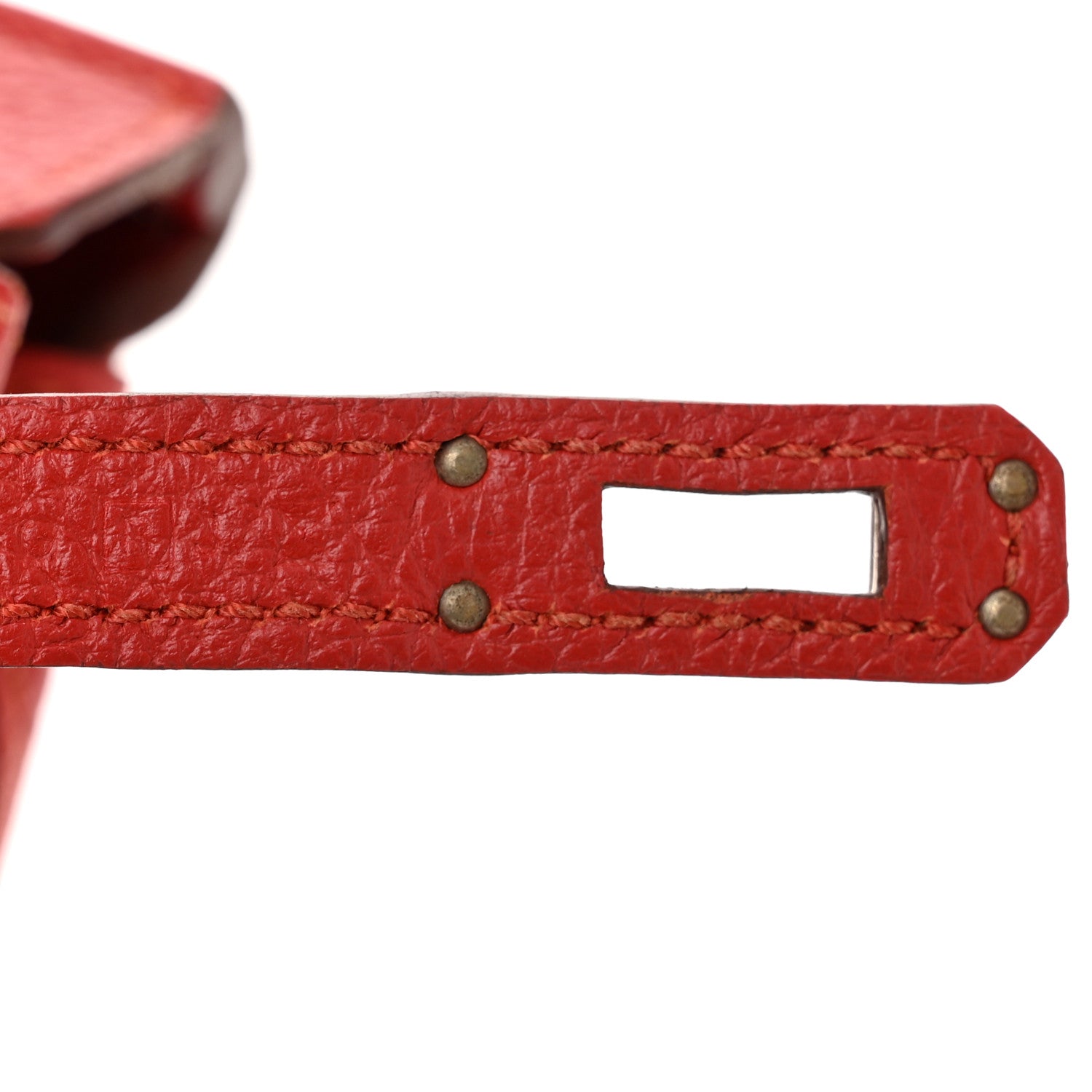 Hermes Togo Birkin 25 Rouge Garance 7 of 10