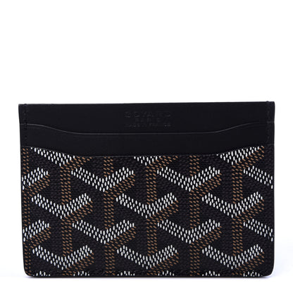Goyard Goyardine Saint Sulpice Card Holder Black 1 of 7