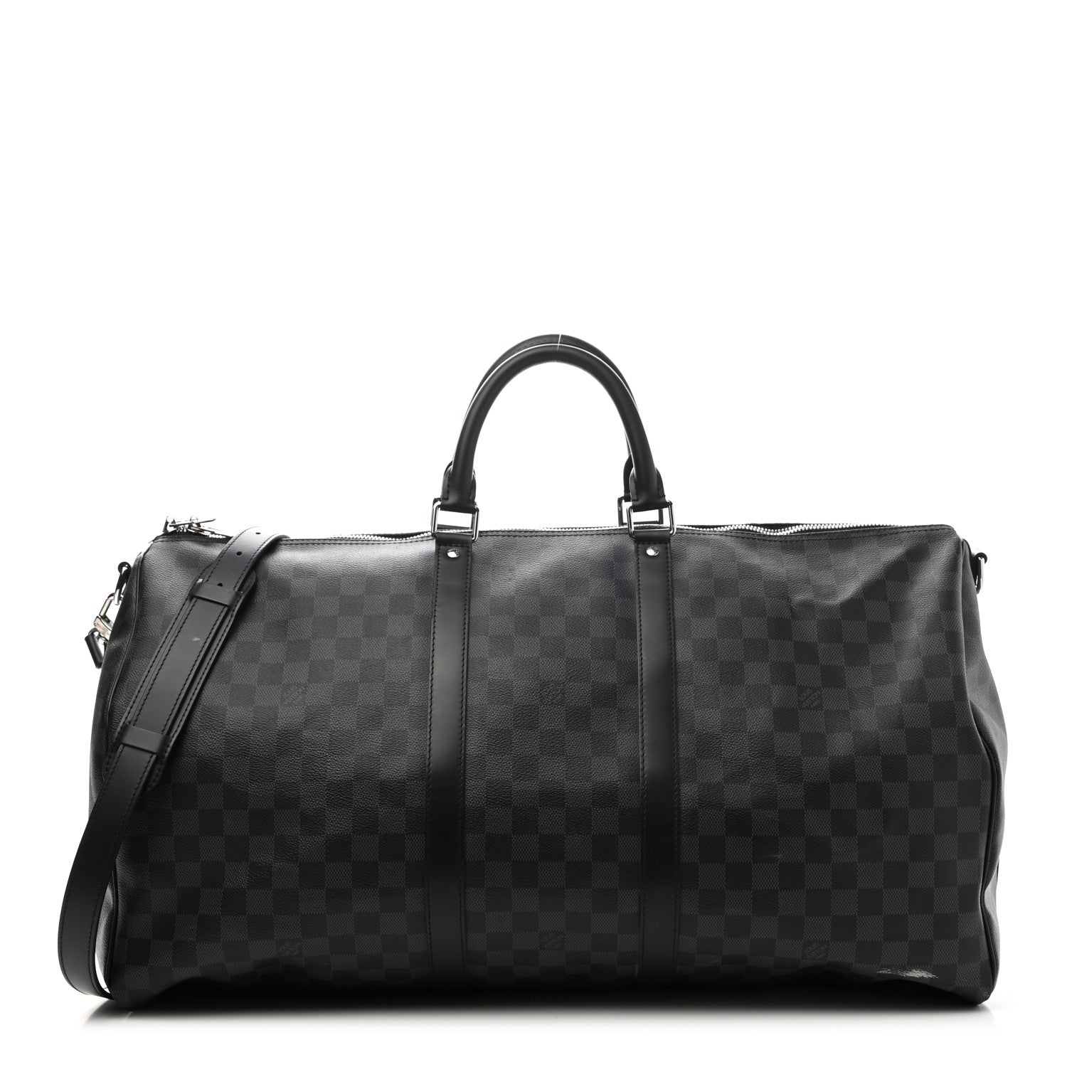 Louis Vuitton Damier Graphite Keepall Bandouliere 55 1 of 14