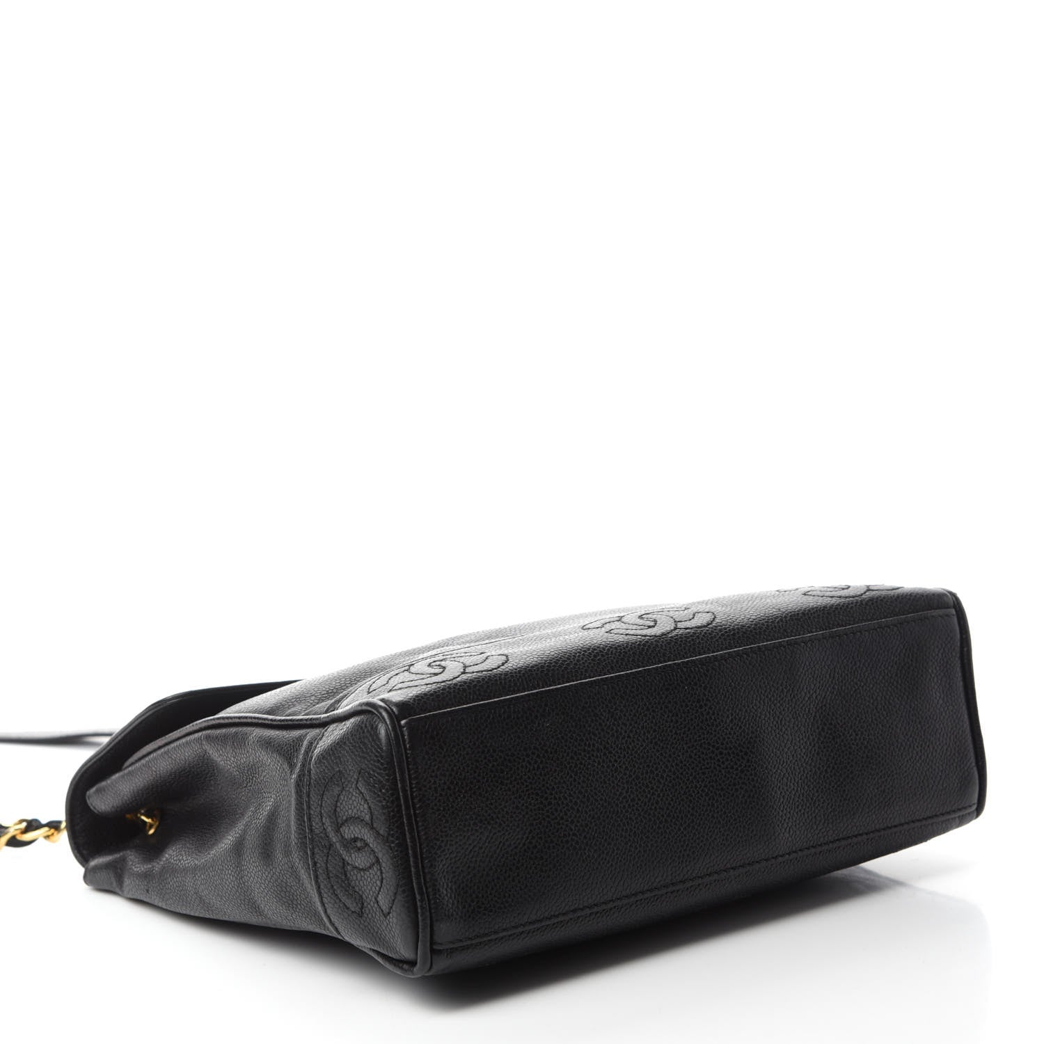 Chanel Caviar CC Shoulder Bag Black 4 of 10