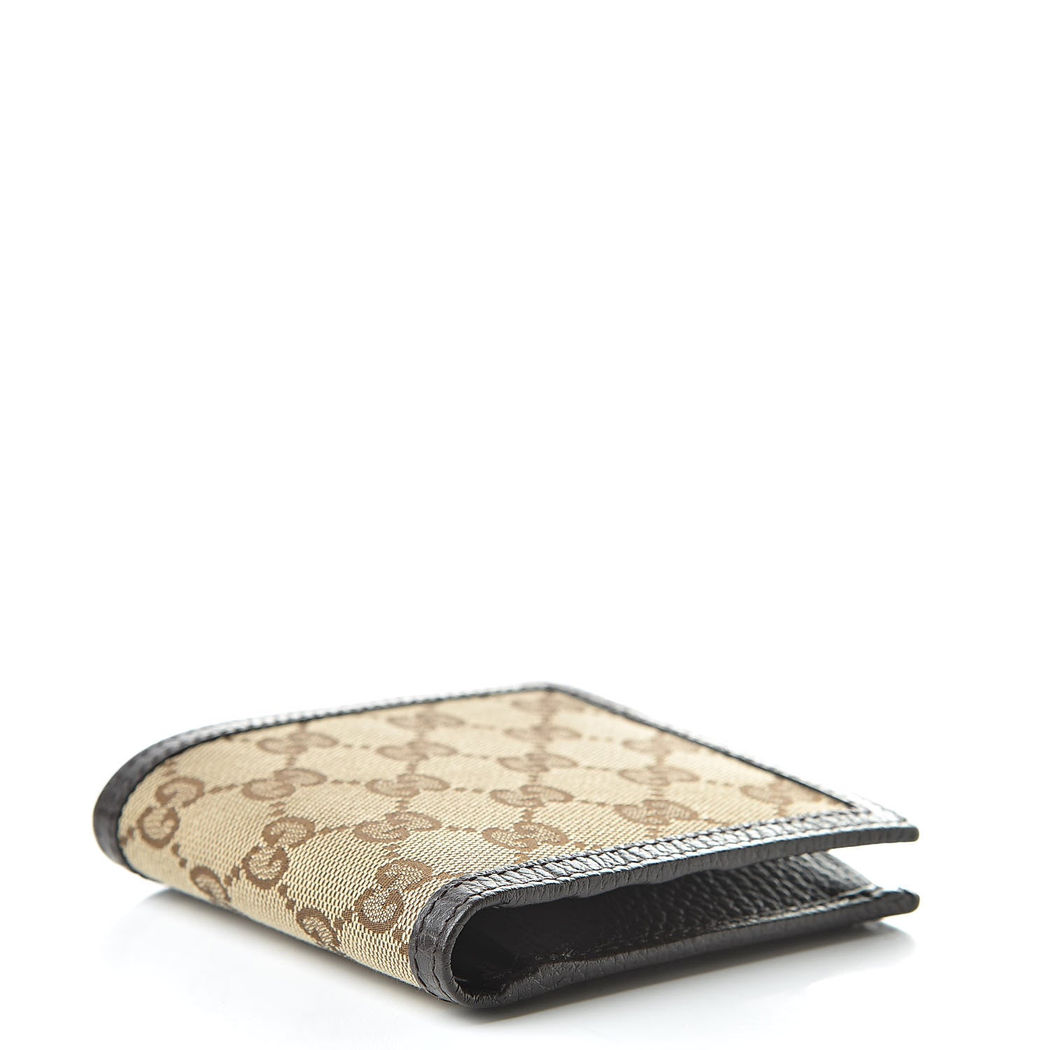 Gucci Monogram Bi-Fold Wallet Dark Brown 4 of 8