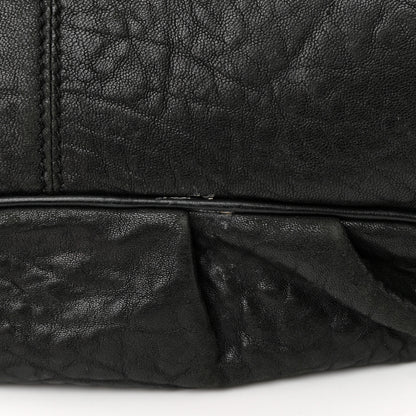 Fendi Crinkled Lambskin Mia Shoulder Flap Black 12 of 17
