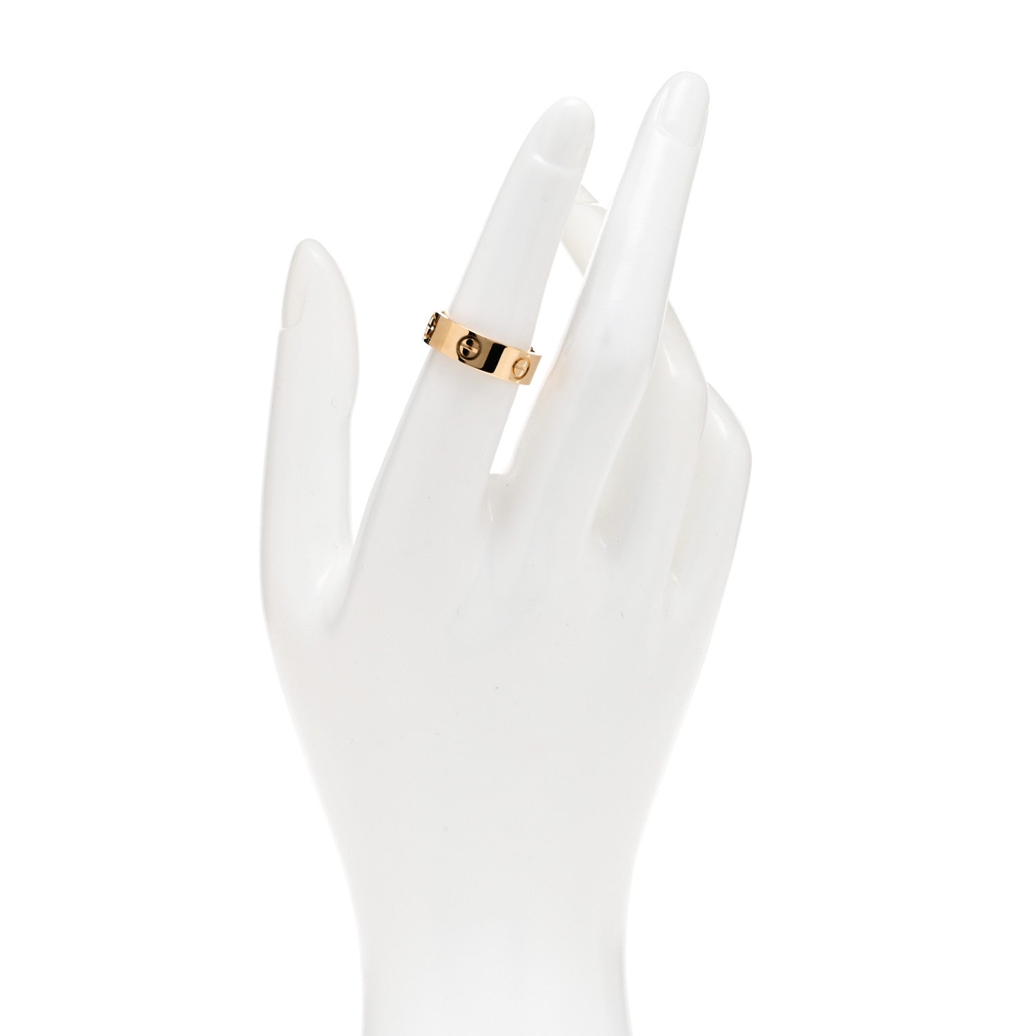 Cartier 18K Yellow Gold 5.5mm LOVE Ring 52 6 2 of 5