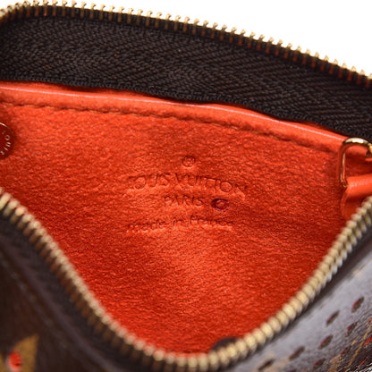 Louis Vuitton Monogram Perforated Key Pouch Orange 7 of 8