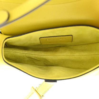 Christian Dior Goatskin Mini Saddle Bag Lime 5 of 10
