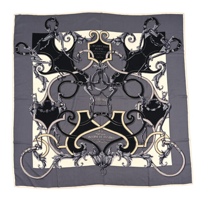 Hermes Silk L'Instruction Du Roy Scarf 140 1 of 4