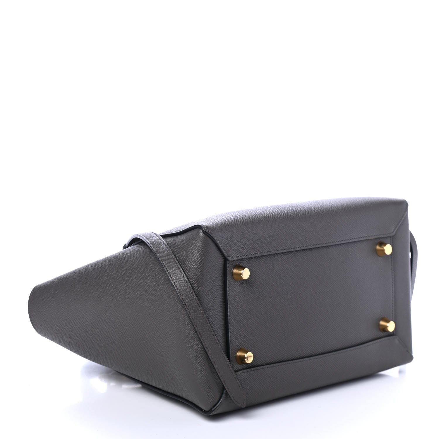 Celine Grained Calfskin Mini Belt Bag Grey 3 of 4