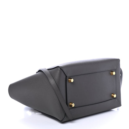 Celine Grained Calfskin Mini Belt Bag Grey 3 of 4