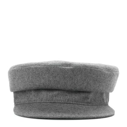 Hermes Cashmere Womens Deauville Cap 58 Bleu Lichen 2 of 9