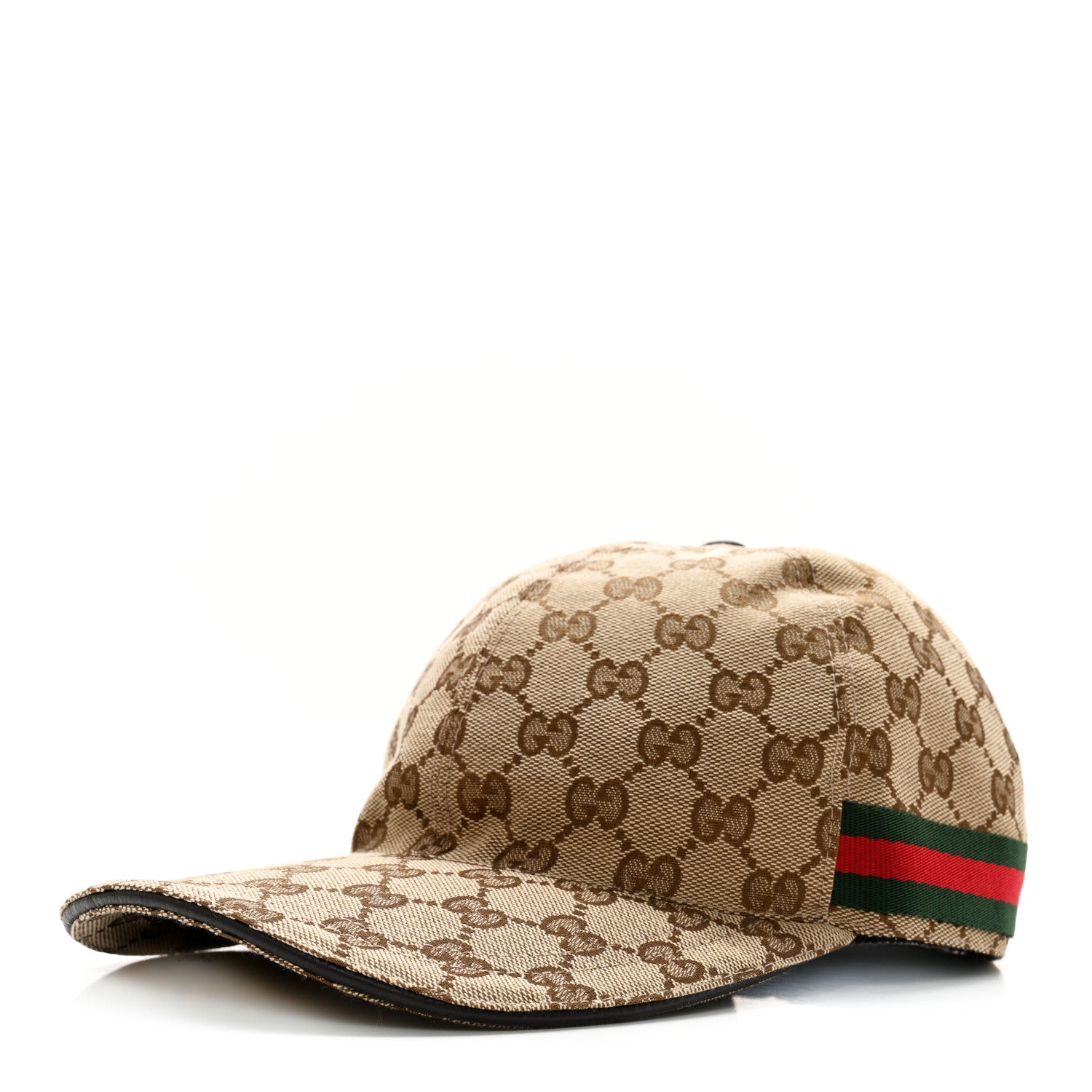 Gucci Monogram Web Baseball Hat S Beige Cocoa 1 of 10