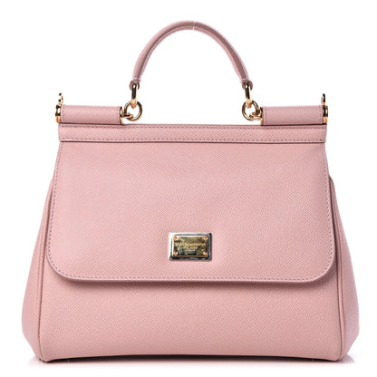 Dolce & Gabbana Dauphine Medium Miss Sicily Satchel Pink 1 of 6